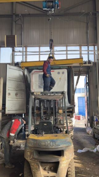 國(guó)外客戶工廠安裝